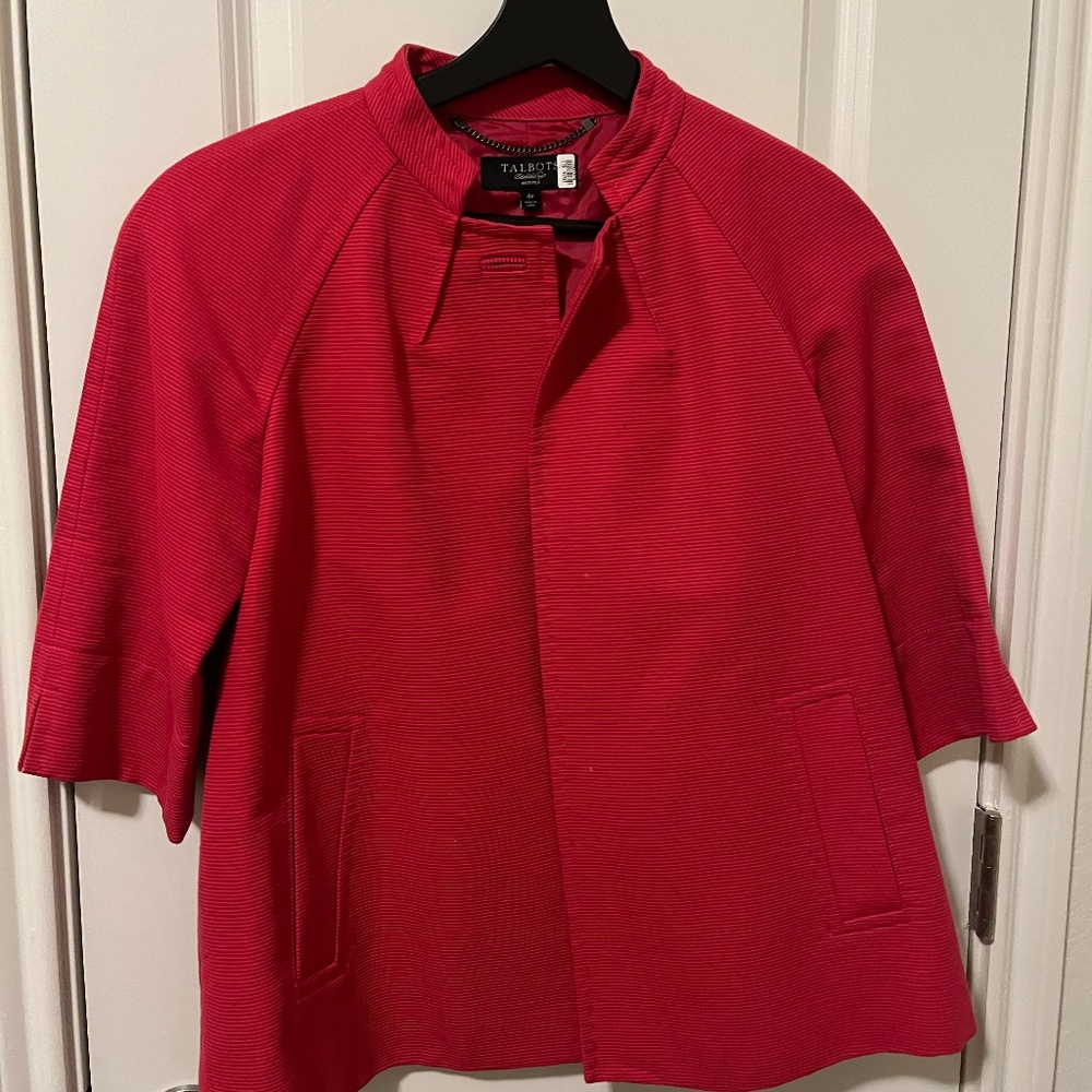 Talbots swing blazer